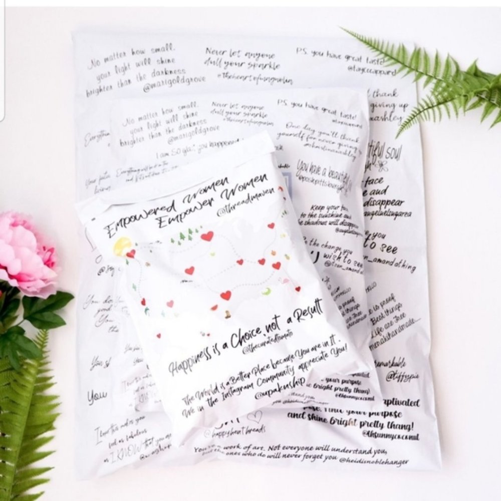 25 pc IG Instagram Reseller Love Poly Mailer 10x13